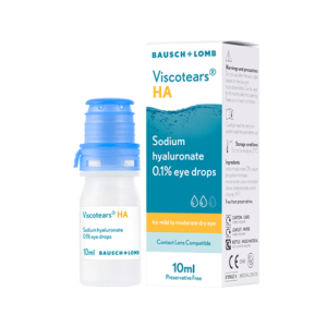 Buy Viscotears HA 0.1% Eye Drops Online UK Next Day Delivery