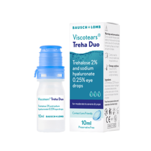 Buy Viscotears Treha Duo Eye Drops Online UK Next Day Delivery