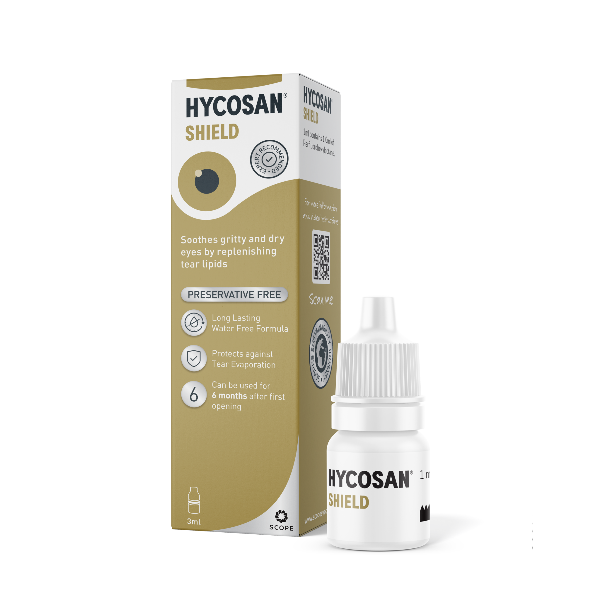 Buy Hycosan Shield Eye Drops 3ml Online My Pharmacy UK