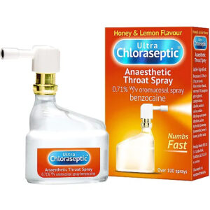 Ultra Chloraseptic Honey & Lemon Throat Spray 15ml