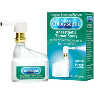 Ultra Chloraseptic Anaesthetic Throat Spray Menthol 15ml