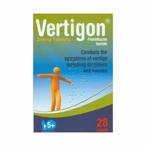 Vertigon 25mg Tablets - 28 Tablets