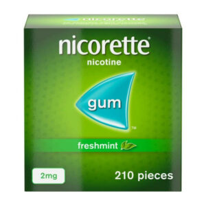 Nicorette Freshmint 2mg Gum – 210 Pieces