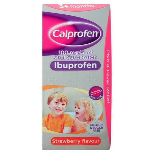 Calprofen Ibuprofen Suspension - 100ml