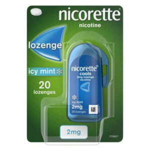 Nicorette Cools Icy Mint 2mg Lozenges - 20 Lozenges