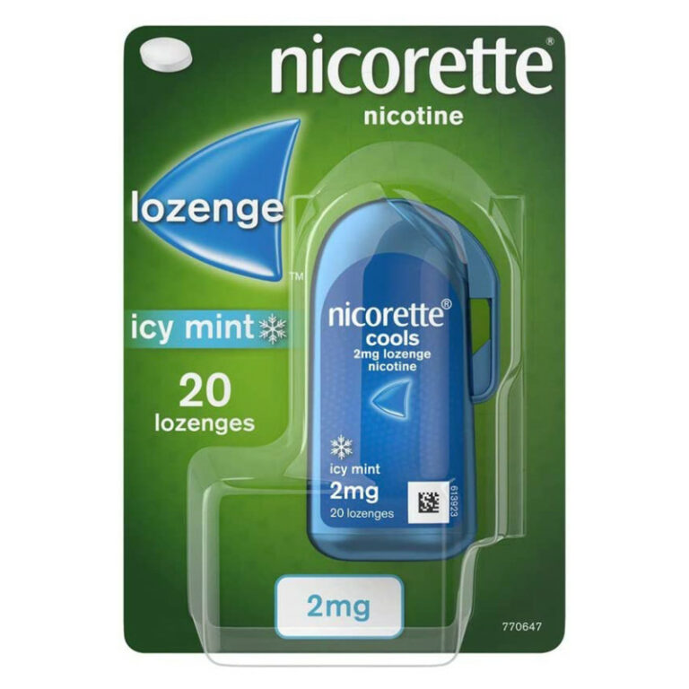 Nicorette Cools Icy Mint 2mg Lozenges 20 Lozenges