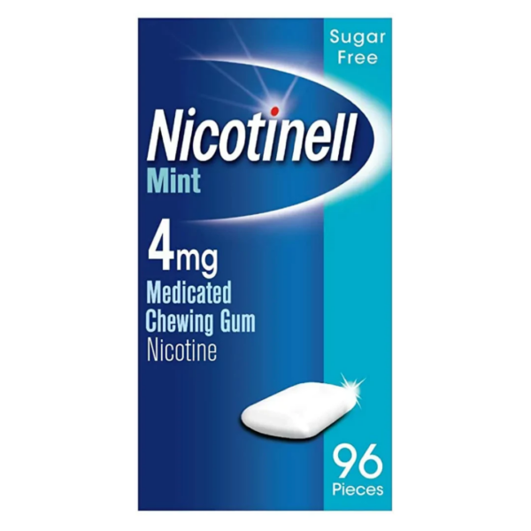 Nicotinell Mint 4mg Medicated Chewing Gum - 96 Pieces