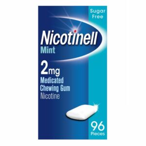 Nicotinell Mint 2mg Medicated Chewing Gum - 96 Pieces