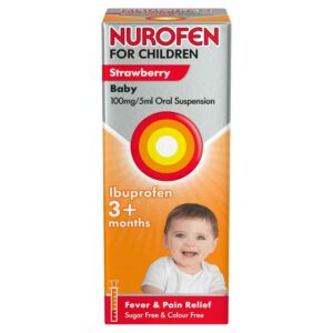 Nurofen For Children Baby 3+ Months – Strawberry Flavour