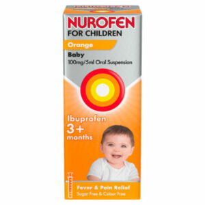 Nurofen For Children Baby 3+ Months – Orange Flavour