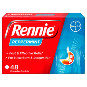 Rennie Peppermint - 48 Tablets