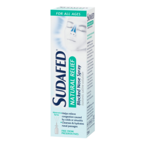 Sudafed Natural Relief Blocked Nose Spray - 15ml