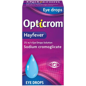 Opticrom Hayfever Eye Drops - 10ml