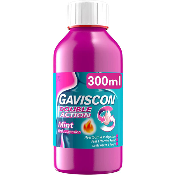 Gaviscon Double Action Liquid Peppermint - 300ml