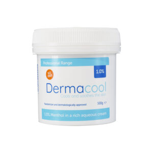 Dermacool Menthol Aqueous Cream 1% - 500g Pot