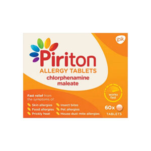 Piriton Allergy Tablets - 60 Tablets