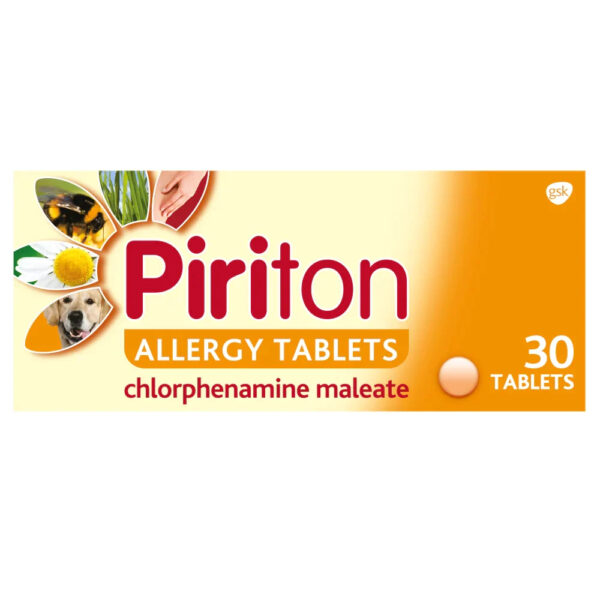 Piriton Allergy Tablets - 30 Tablets