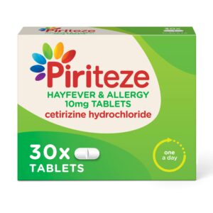 Piriteze Allergy Tablets - 30 Tablets