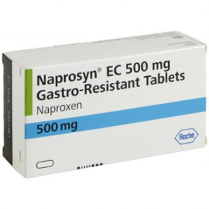 Naprosyn Enteric Coated - 56 Tablets - 500mg - 375mg - 250mg