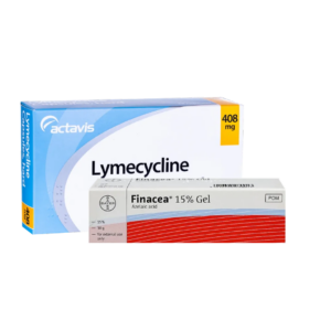 Lymecycline Capsules (84 Capsules) and Finacea 15% Gel