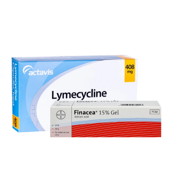 Lymecycline Capsules (84 Capsules) and Finacea 15% Gel