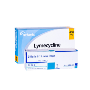 Lymecycline Capsules (84 Capsules) and Differin Gel