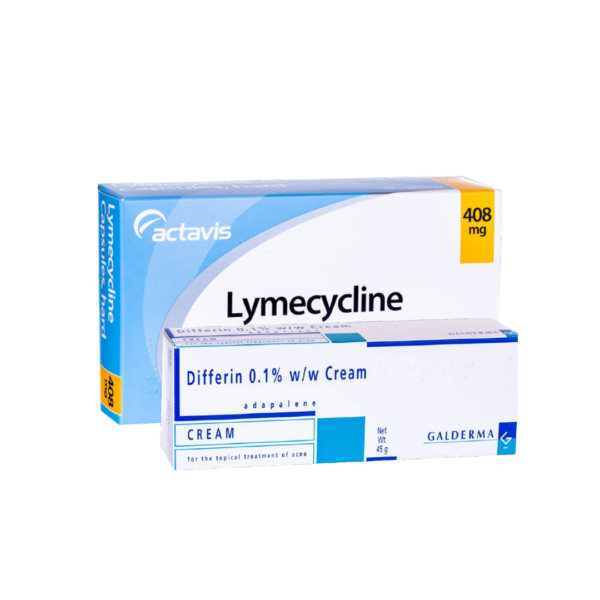 Lymecycline Capsules (84 Capsules) and Differin Gel