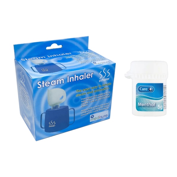 Medisure Steam Inhaler Cup with Menthol Crystals (5g)