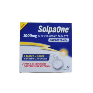 SolpaOne 1000mg Effervescent Tablets - 12 Tablets