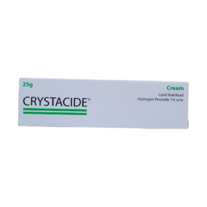 Crystacide 1% Hydrogen Peroxide Cream - 25g