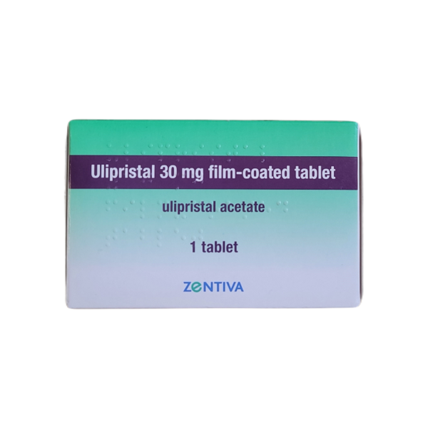 Ulipristal 30mg film-coated tablet - 1 Tablet