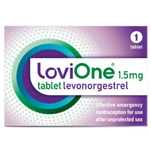 LoviOne 1.5mg Levonorgestrel Tablet - 1 Tablet