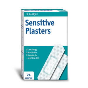 Numark Sensitive Plasters - 24 Assorted