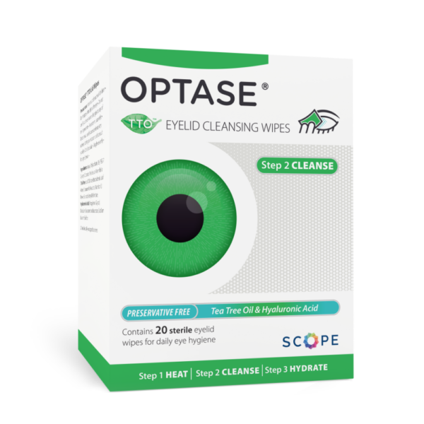 Optase Tea Tree Oil Wipes - 20 Wipes