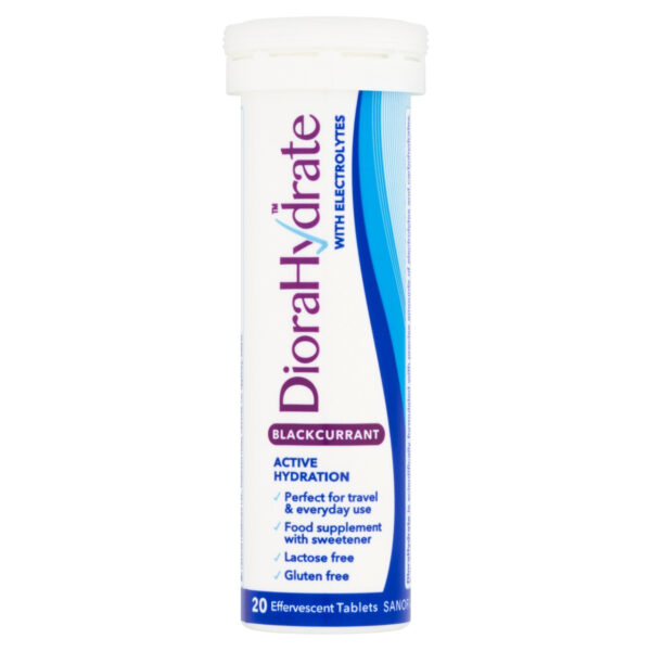 Buy DioraHydrate Active Hydration - 20 Tablets Online