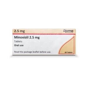 Oral Minoxidil 2.5mg Tablets