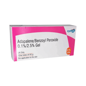 Adapalene 0.1%/Benzoyl Peroxide 2.5% Gel