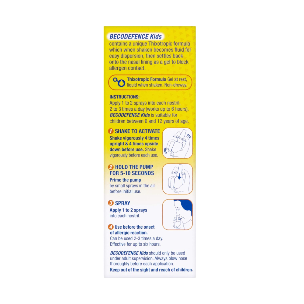 Becodefence Allergy Defence Kids Nasal Spray - 20ml - Image 3